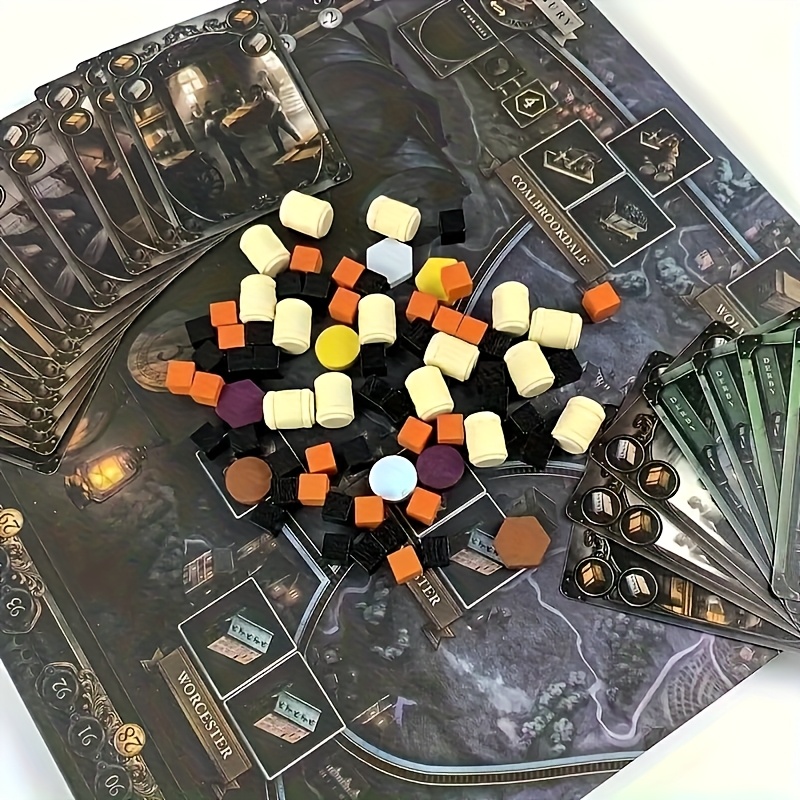 Board Game Bang - 家族やパーティー向けの真鍮製ボードゲーム、面白いテーブルゲーム、友達のエンターテイメント、戦略ゲーム、英語、2～5人用