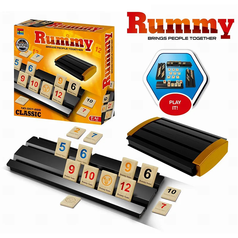 Board Game Digital - 英語版キッズデジタル麻雀ボードゲーム、インタラクティブな数字カード収納教育用卓上玩具、誕生日用ユニセックスギフト