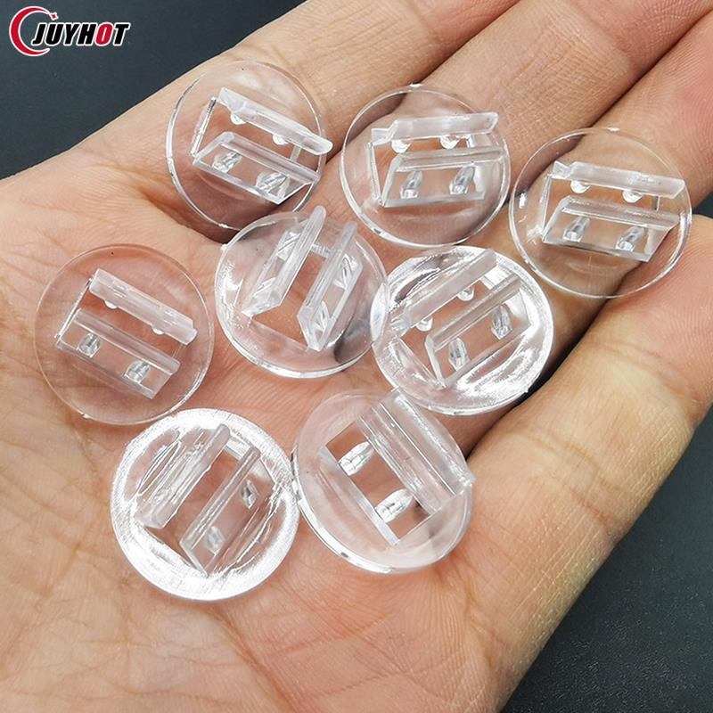 Board Game With Chips - プラスチック製のカードスタンド,ユニークな透明固定要素,カードやボードゲーム用,10個,20mm