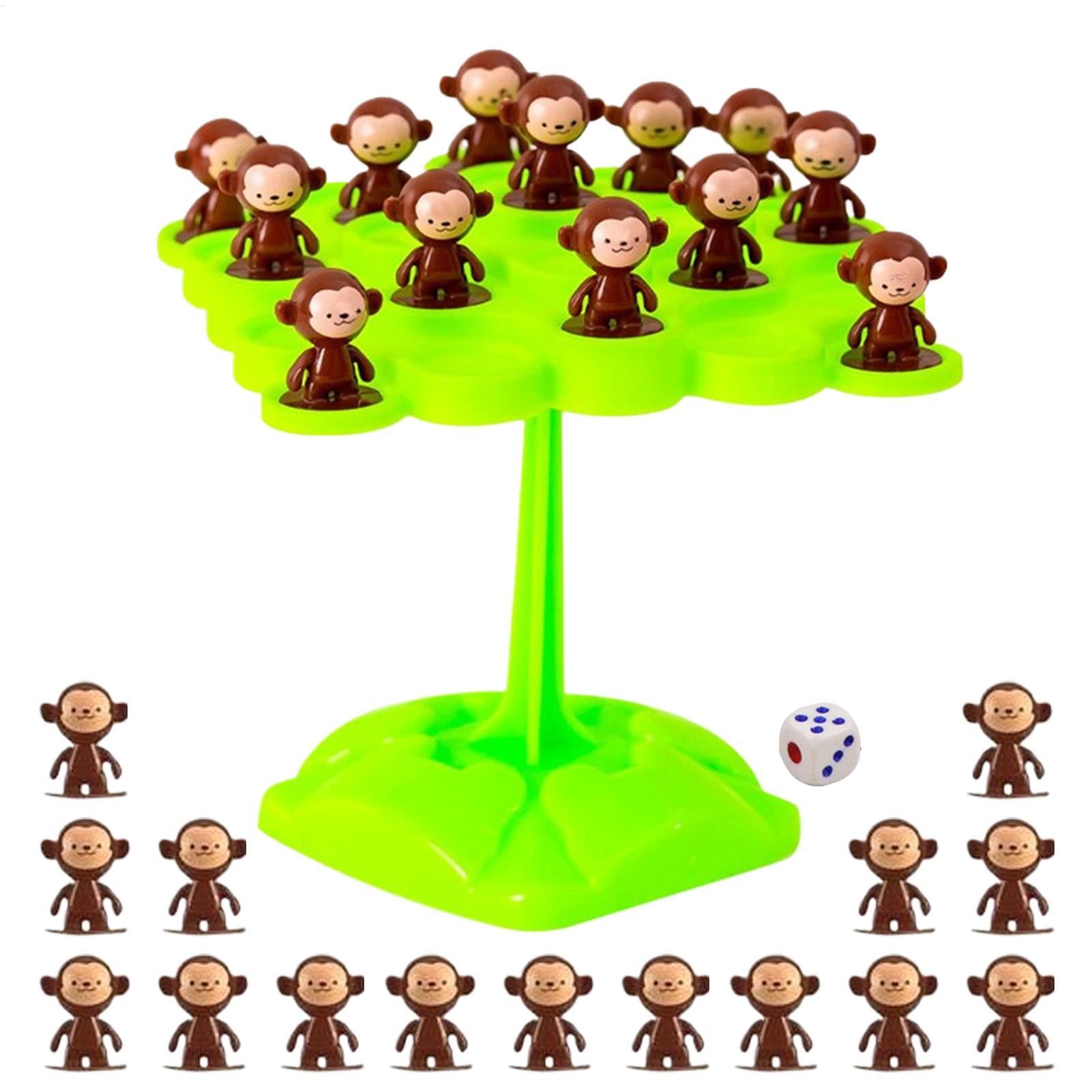 Board Game Nature - モンキーバランストリーフォーカスバランストレーニング子供のおもちゃ親子インタラクティブボードゲーム就学前幼稚園用品