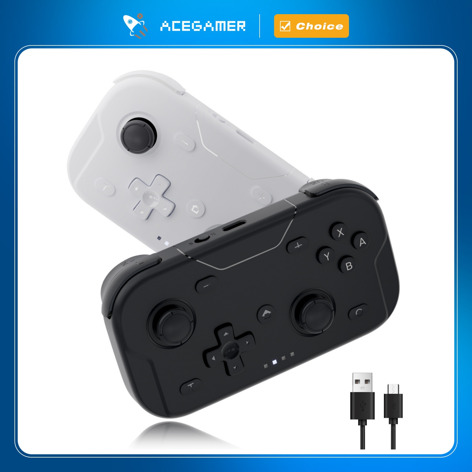 Board Game Android - AceGamer コントローラー ゲームパッド Switch 2/Switch/Switch Lite/PC/Steam用