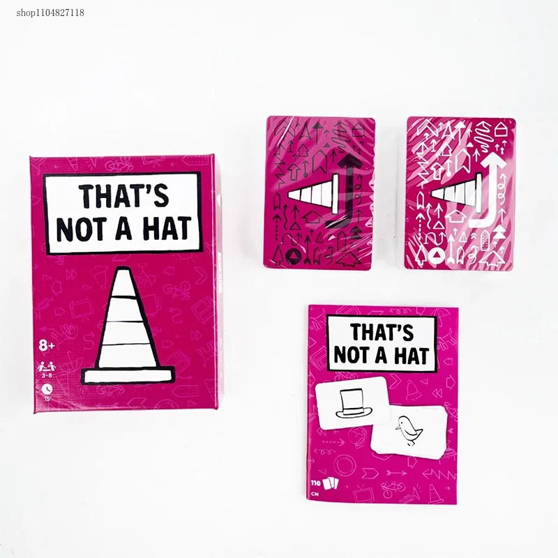 Board Game For 3 Players - 2025Unique That's Not a Hat ハッピーパーティーゲーム