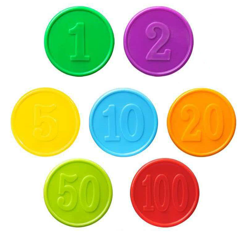40 個のポーカーチップ数字付きカウントマーカー 38 ミリ - Board Game With Chips のレビューと価格