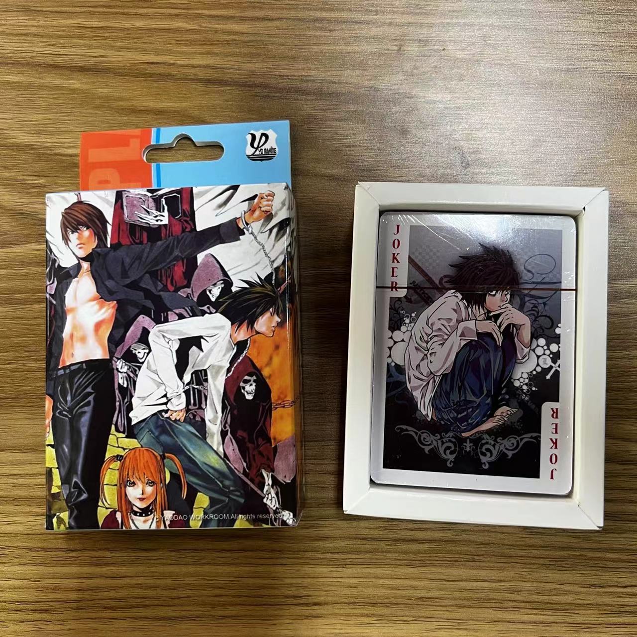 54枚入りアニメ「デスノート」ポーカーカード ヤガミ・ライト - Board Game Box のレビューと価格