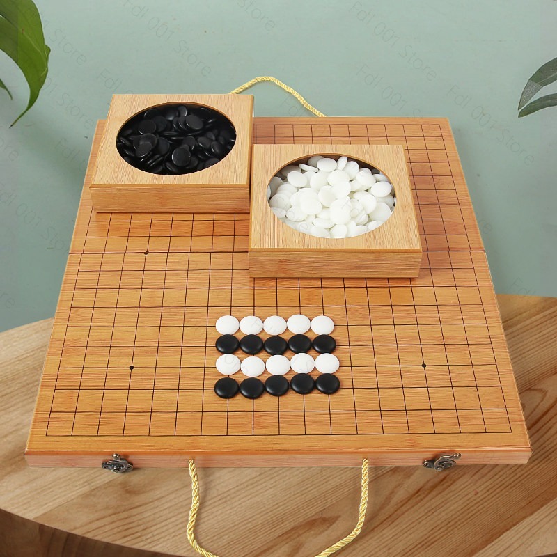 19ウェイゴーセットバックギャモンボードゲーム、黒と白のチェ - Board Game Vantage のレビューと価格
