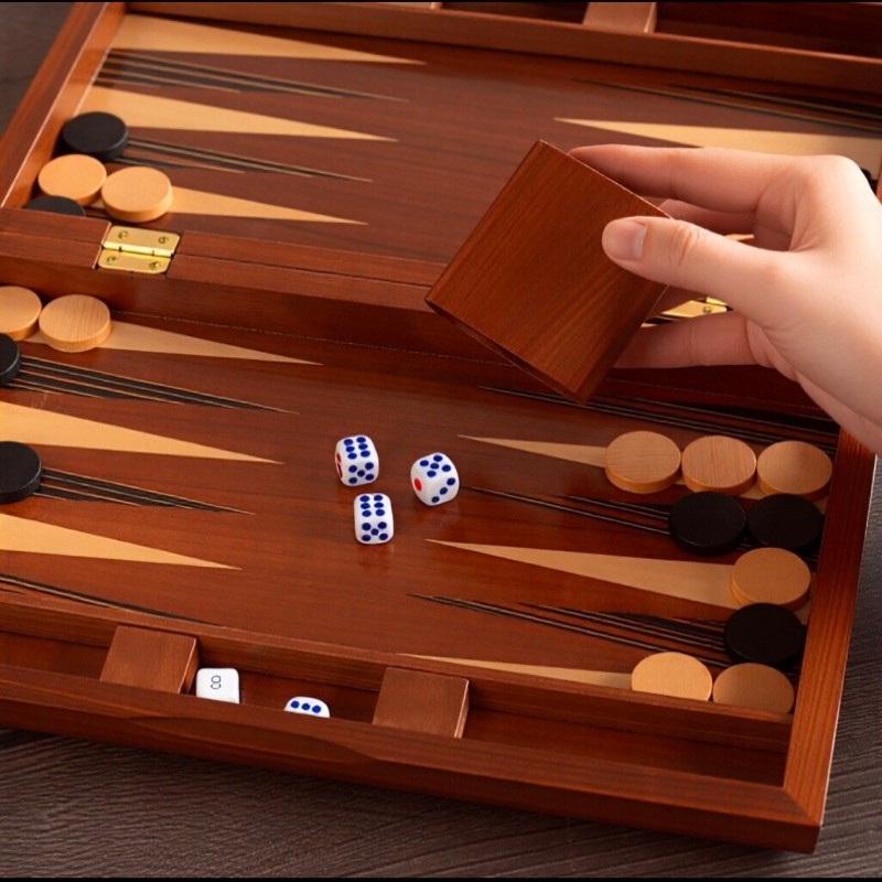 無垢材バックギャモン 11-19 インチ高級プロフェッショナ - Board Game Vantage のレビューと価格