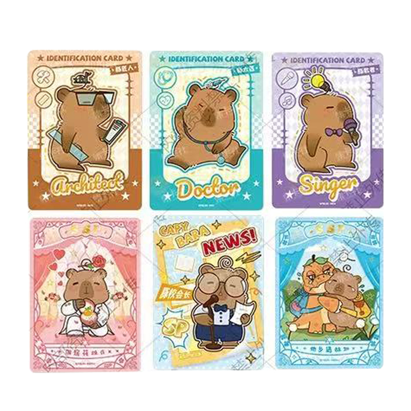 2025 カピバラカード楽しい CCG アニメコレクショント - Board Game Box のレビューと価格