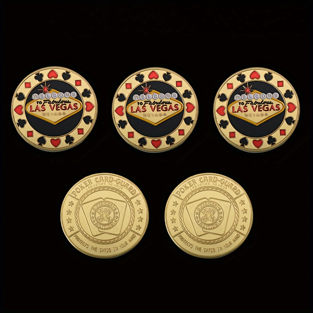 5 個ネバダ州ラスベガスへようこそポーカーチップカジノラッキ - Board Game With Chips のレビューと価格