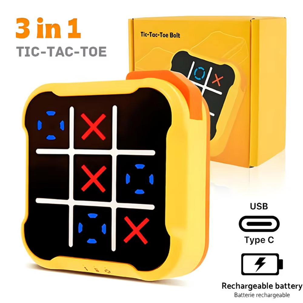 3in1 電子 TIC-TAC-TOE ボルトチェスゲーム多 - Board Game For 3 Players のレビューと価格
