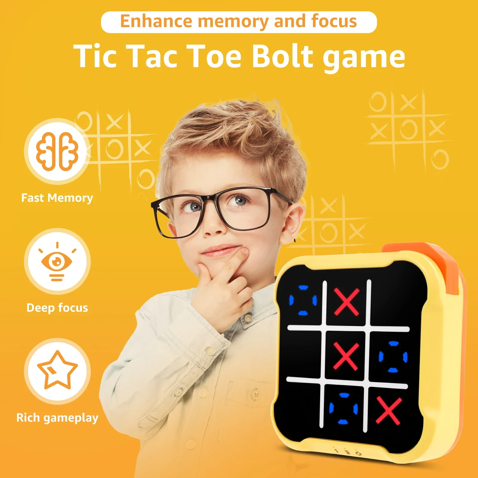 3in1 電子 TIC-TAC-TOE ボルトチェスゲーム多 - Board Game For 3 Players のレビューと価格