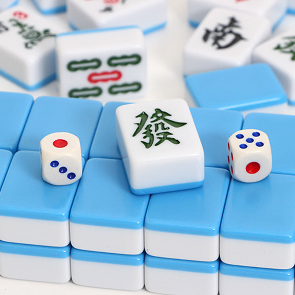 ポータブル旅行ミニ麻雀セット旅行麻雀セット収納ボックス付き落 - Board Game Box のレビューと価格