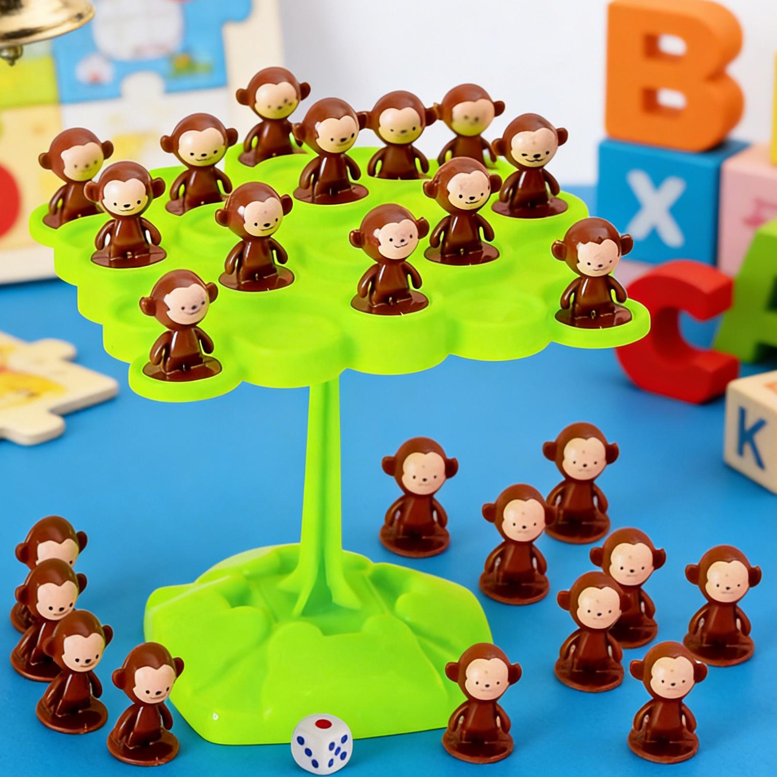 モンキーバランストリーフォーカスバランストレーニング子供のお - Board Game Nature のレビューと価格