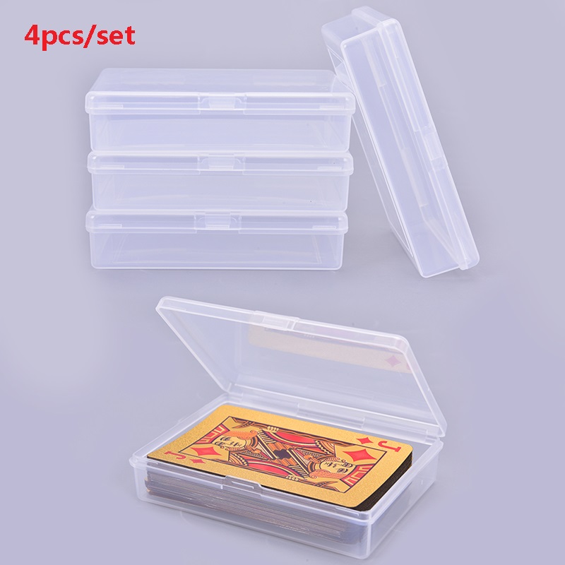 プラスチック製の収納ボックス,10x7x2.4cm,4個,ト - Board Game With Chips のレビューと価格