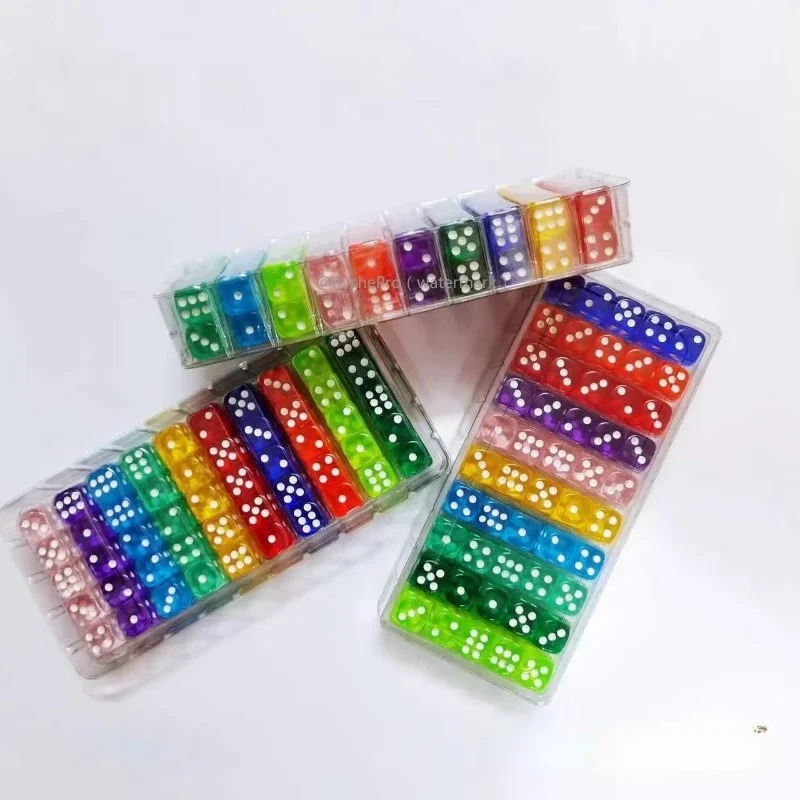 100個入り カラーダイス 14mm 6面 アクリル素材 標 - Board Game Digital のレビューと価格