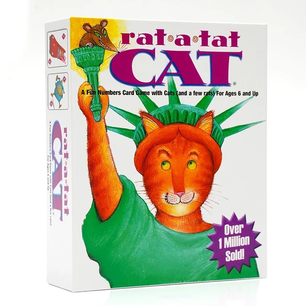 ラット・ア・タット・キャット 楽しい数字カードゲーム 猫と少 - Board Game For 2 Players のレビューと価格