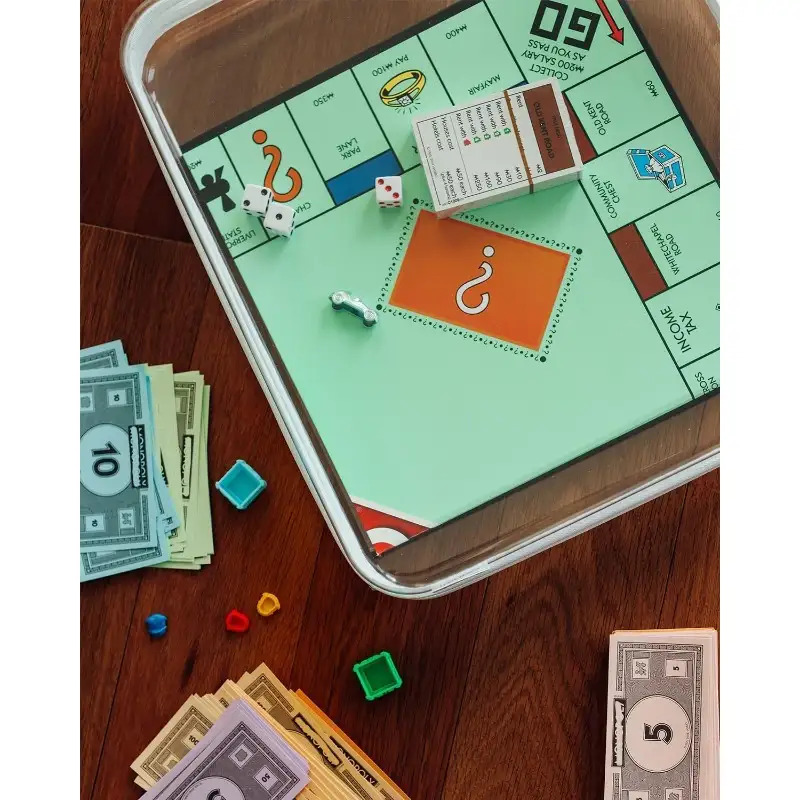 1個入り大型透明ハードシェル収納ボックス、ジッパー開閉式 - - Board Game Box のレビューと価格