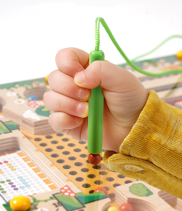 磁気並べ替えゲーム モンテッソーリ パズルおもちゃ 迷路ボー - Board Game Nature のレビューと価格