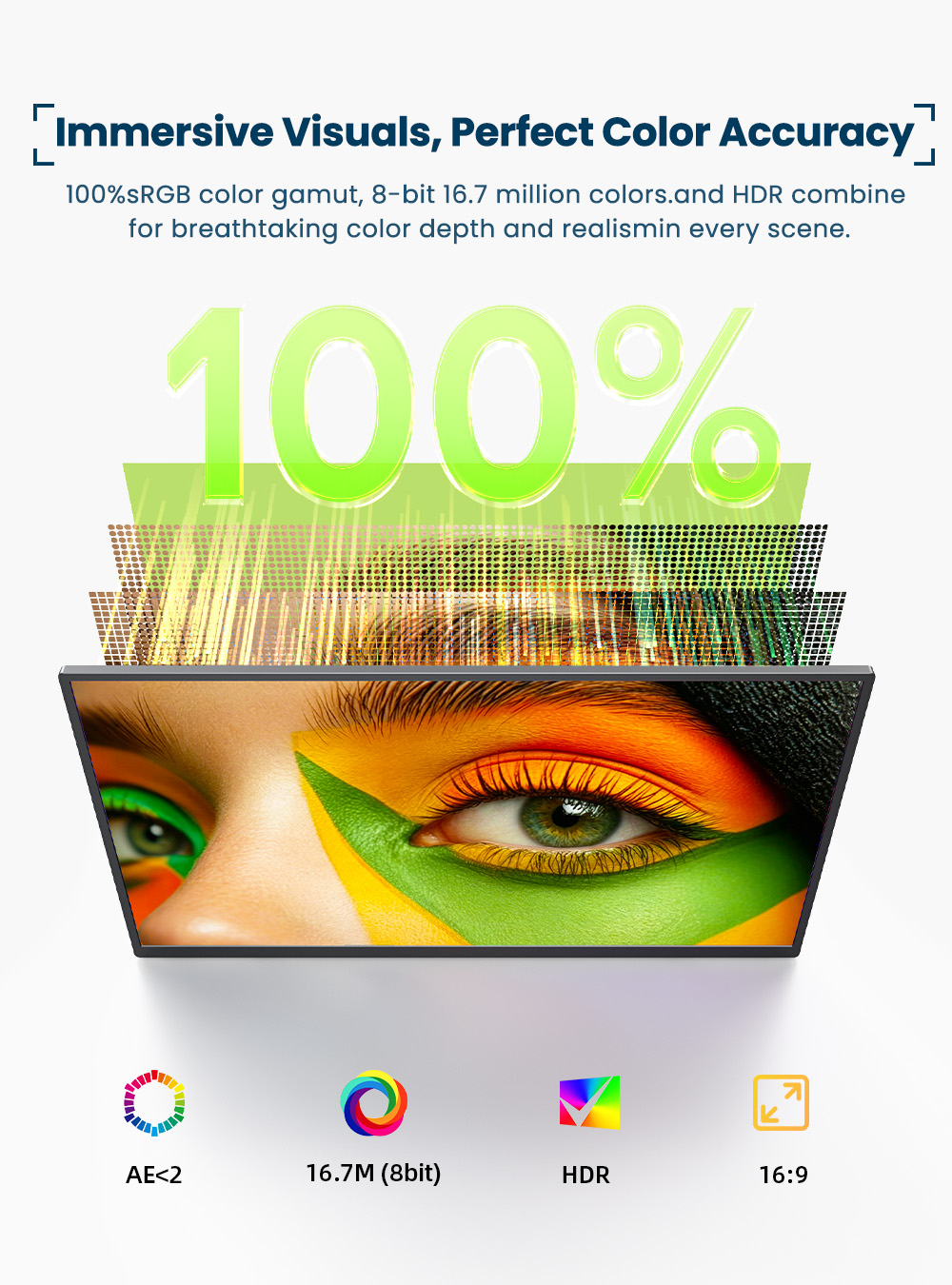EVICIV 4Kポータブルモニター 10ポイントタッチスク - Board Game Journal のレビューと価格