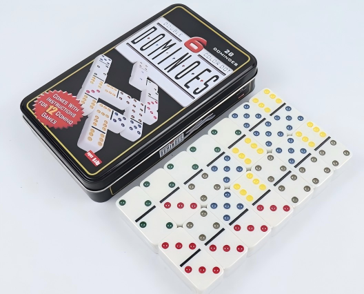 エレガントマージ ダブルシックス ドミノセット 大人用 ブリ - Board Game Box のレビューと価格