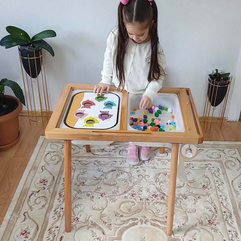 子供モンテッソーリゲーム微動トレーニング感覚トレイボードゲー - Board Game Nature のレビューと価格